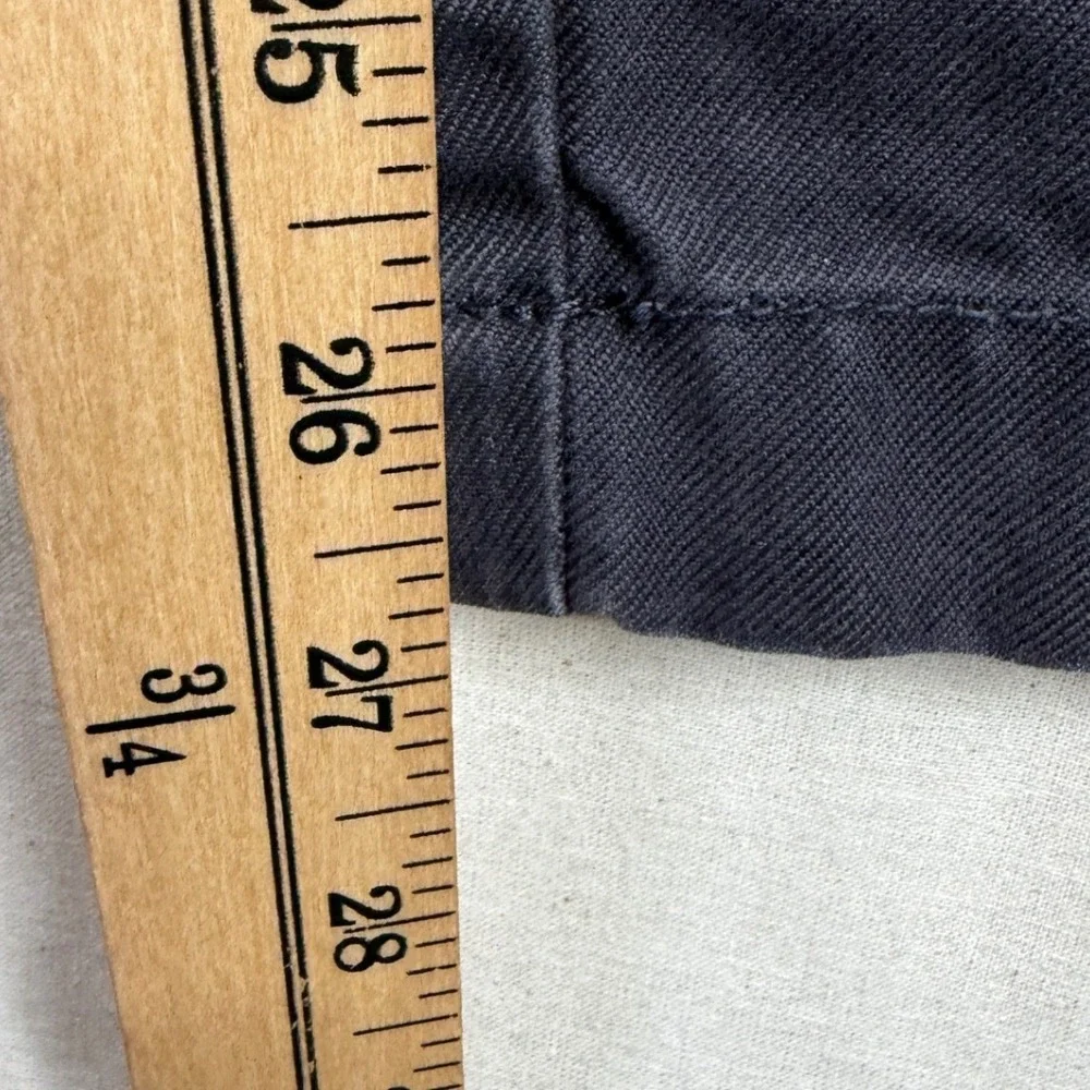 J. Crew Mens Straight‎ Leg Pants size 34X30 Purple-Gray